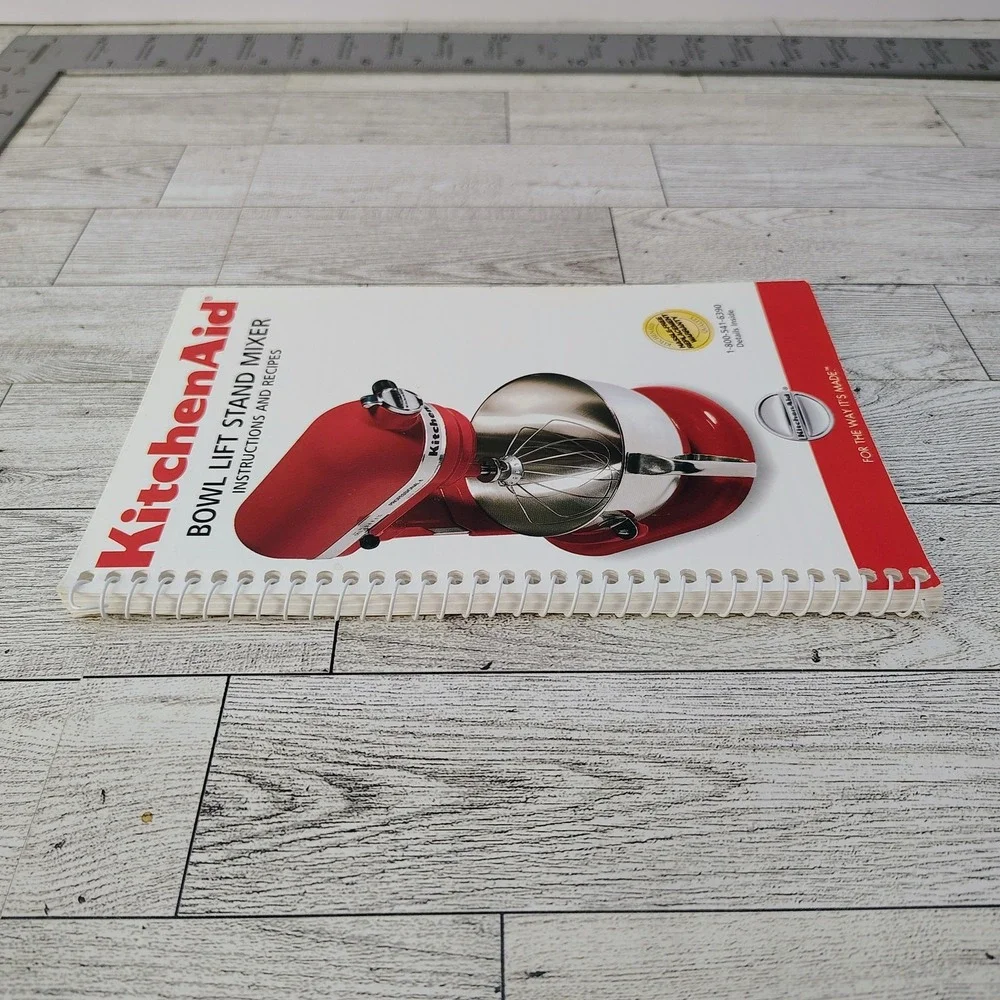 KitchenAid‎ Bowl-Lift Stand Mixer Instructions and Recipes 2003 Spiral 9708307